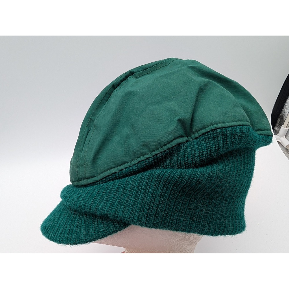 Rare Vintage 80s Columbia Green Deer Hunting Cap Thinsulate 3M Gore-Tex USA Made